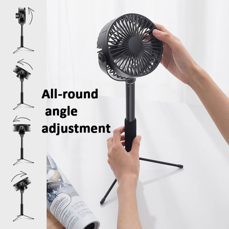 Live Fan Telescoped Landing Student Fan Dormitory Office Home Handheld USB Mini Portable Charging Fan