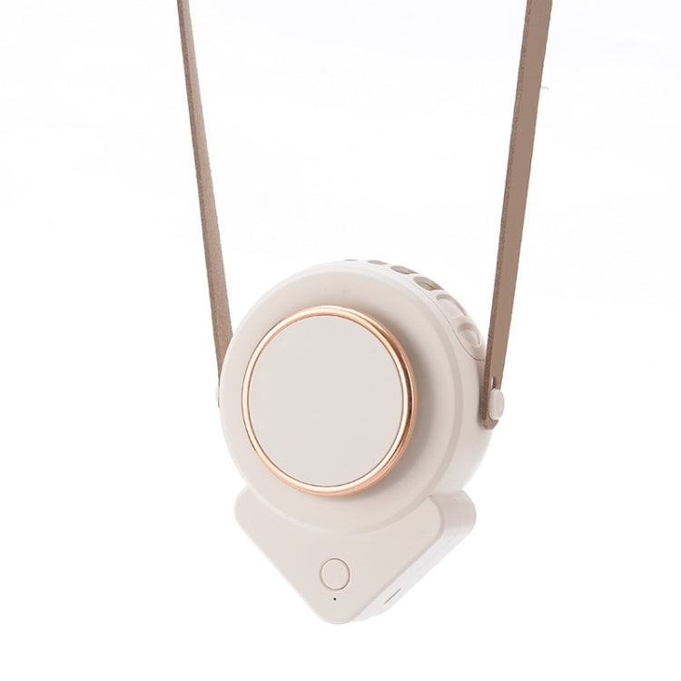 H3 Mini Lazy USB Hanging Neck Fan Student Outdoor Leafless Triangle Fan