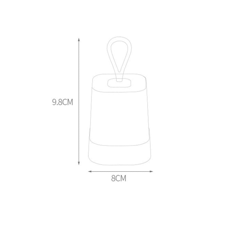 TM-05 USB Energy-Saving Eye-Catching Portable LED Night Lamp Bed Emergency Feeding Lamp