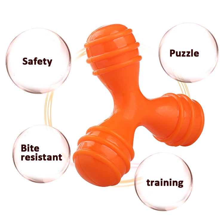 Pet Vocal Toy Bite Grinding Floating Water Cyclone Darts TPR Material High Elastic Dog Toys