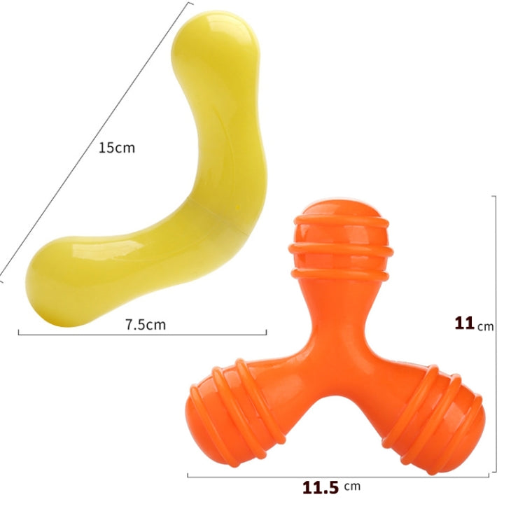 Pet Vocal Toy Bite Grinding Floating Water Cyclone Darts TPR Material High Elastic Dog Toys