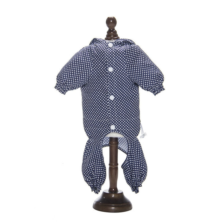 Dog Raincoat Out Four Foot Waterproof Dust Clothes Pet Raincoat, Size: XL
