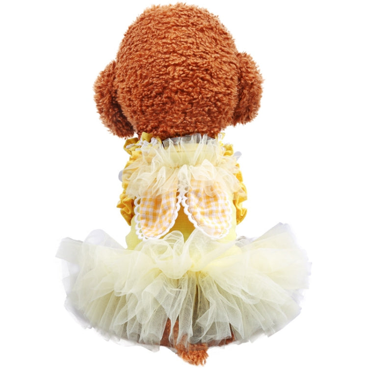 Pet Skirt Cat Dog Costume Yarn Skirt Pepper Princess Dress, Size: XL