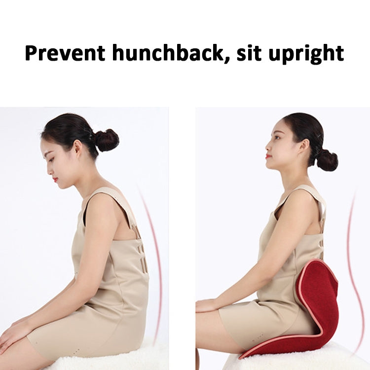 Petal Beautiful Buttocks Correction Seat Cushion Sedentary Waist Guard Anti-Hunchback Cushion, Size: Free Size