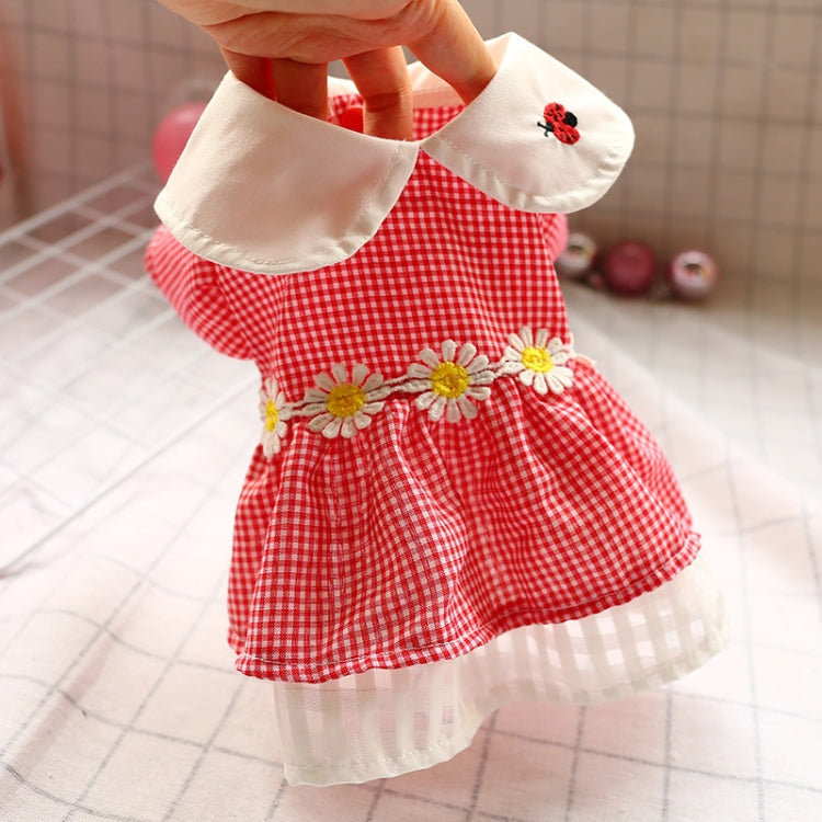 Dog Clothes Cat Small Dog Pet Flower Skirt, Size: S