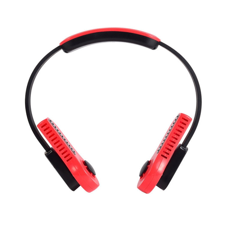 USB Leafless Hanging Neck Lazy Sports Silent Fan