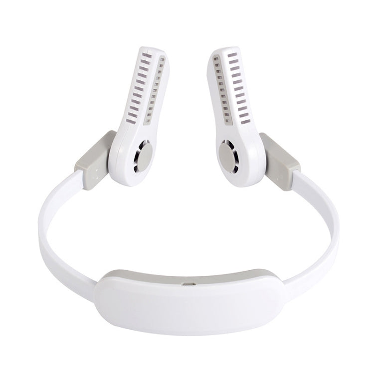 USB Leafless Hanging Neck Lazy Sports Silent Fan