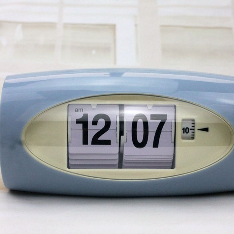 1008 Page Digital Alarm Personality Automatic Page Number Digital Watch(Blue)