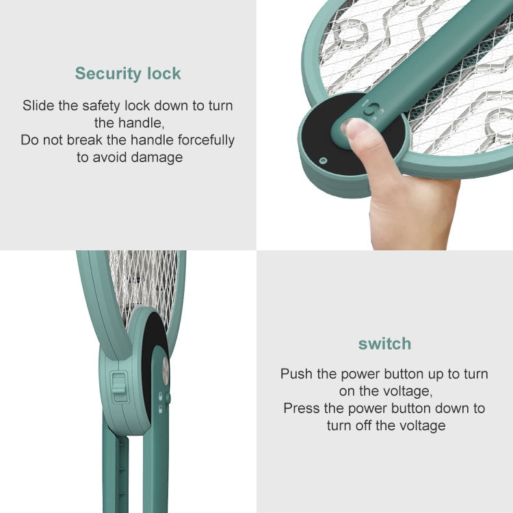 Household Physical Foldable Mosquito Swatter Lamp