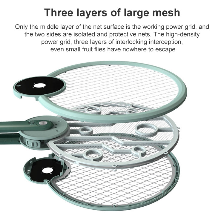 Household Physical Foldable Mosquito Swatter Lamp