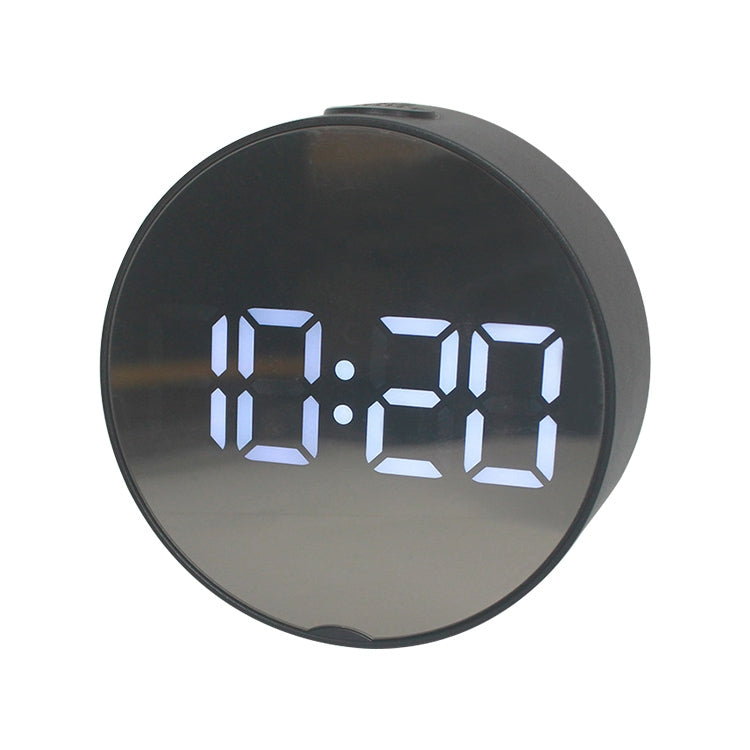 Mirror Multi-Function Alarm Clock LED Watch Makeup Mirror Alarm Clock