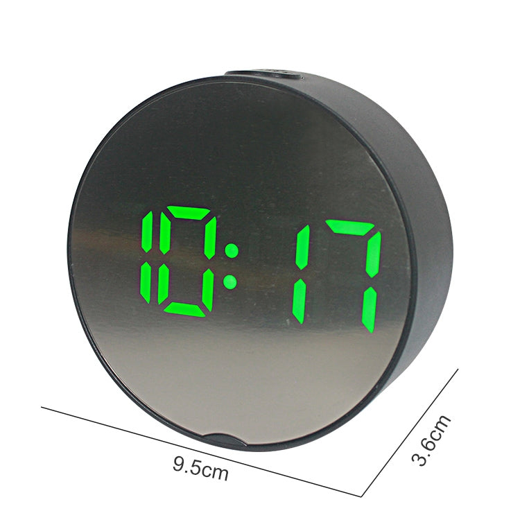 Mirror Multi-Function Alarm Clock LED Watch Makeup Mirror Alarm Clock