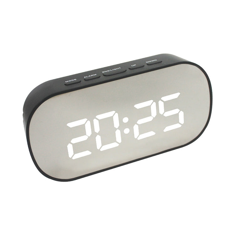 Mirror Multi-Function Alarm Clock LED Watch Makeup Mirror Alarm Clock