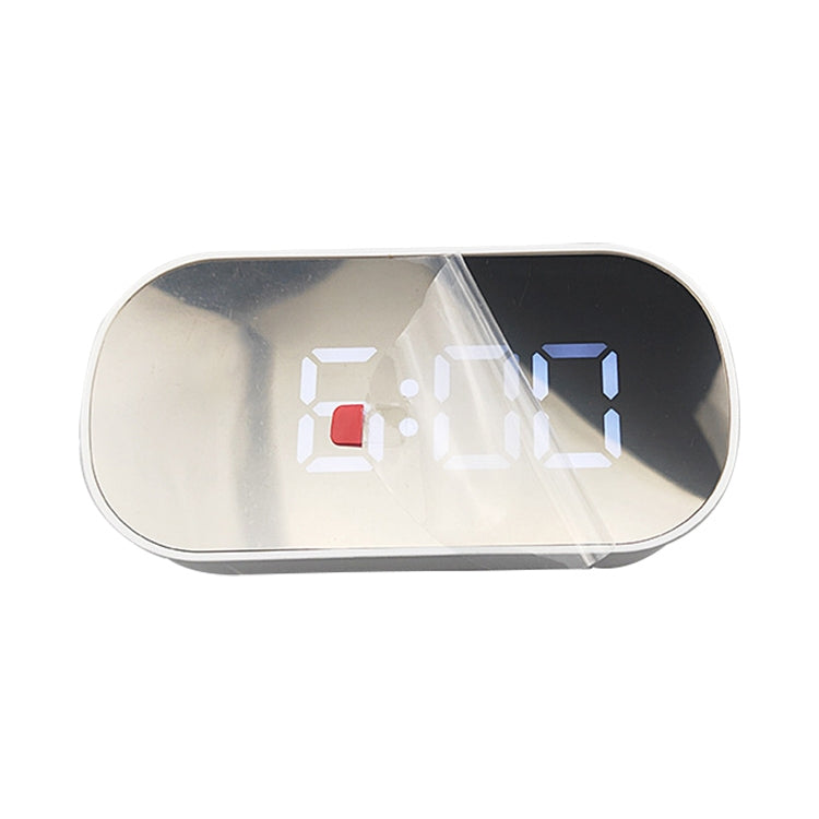 Mirror Multi-Function Alarm Clock LED Watch Makeup Mirror Alarm Clock