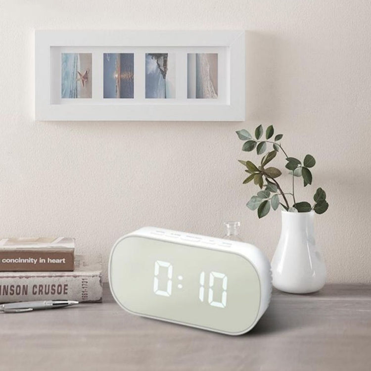 Mirror Multi-Function Alarm Clock LED Watch Makeup Mirror Alarm Clock