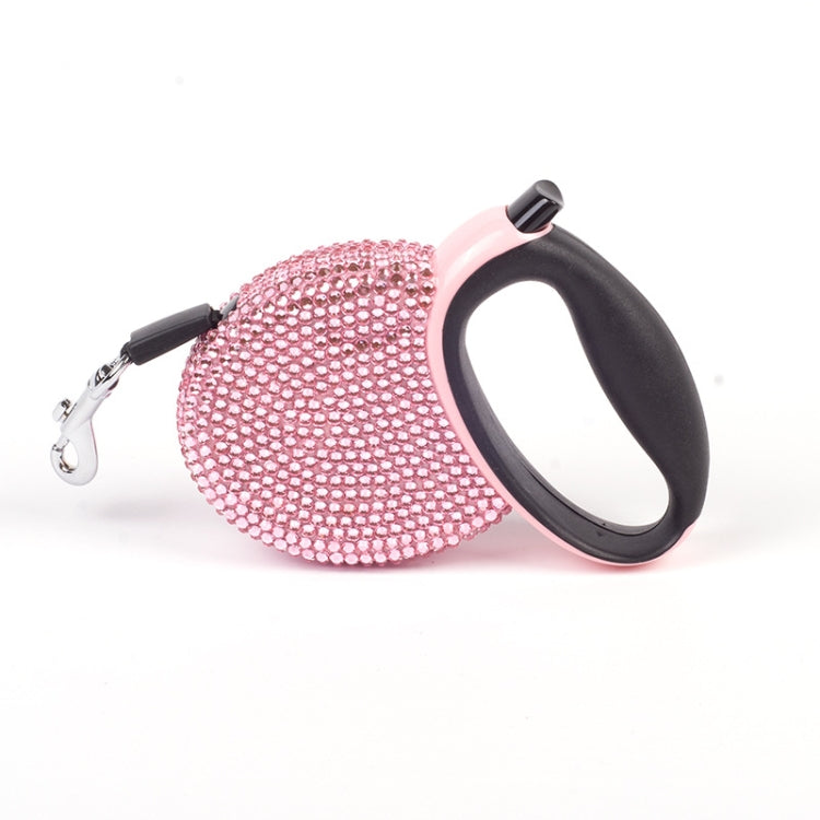 Diamond Automatic Telescopic Pet Tractor Dog Chain