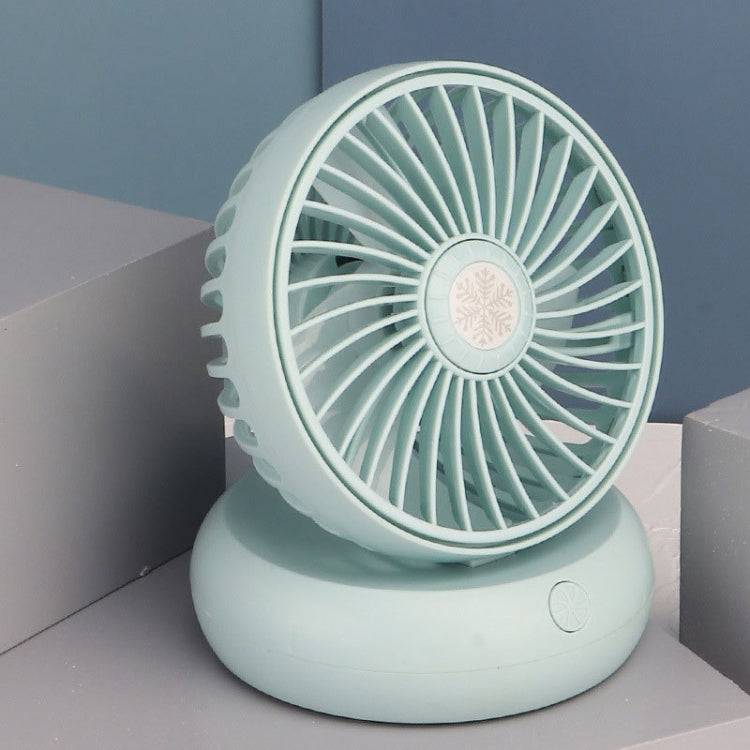 FS01 Desktop Rechargeable Small Electric Fan Office USB Mute Minimalist Student Fan