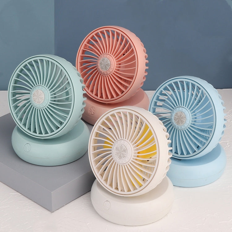 FS01 Desktop Rechargeable Small Electric Fan Office USB Mute Minimalist Student Fan