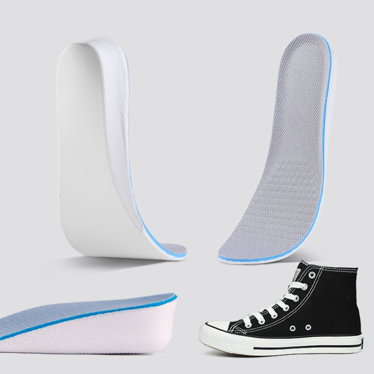 3 Pairs Increased Insole Full Mat EVA Sports Breathable Comfort Increased Pads for Men and Women, Size: 38