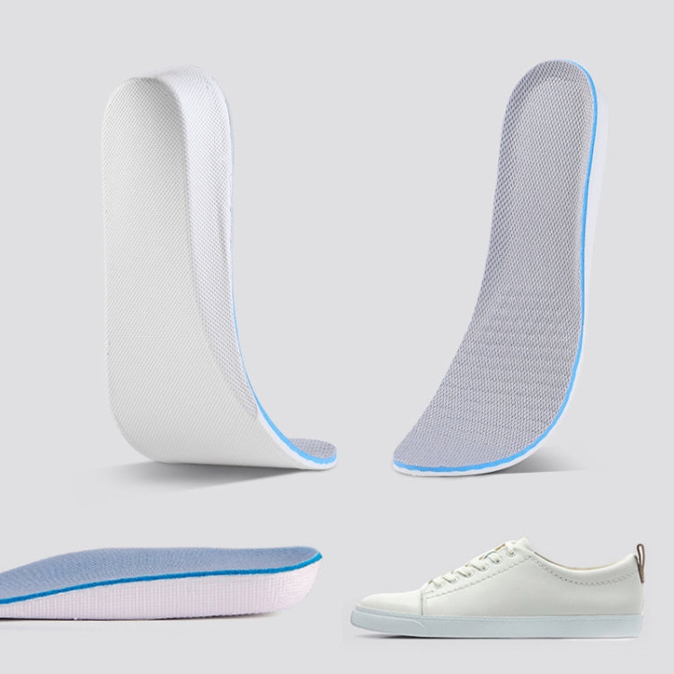 3 Pairs Increased Insole Full Mat EVA Sports Breathable Comfort Increased Pads for Men and Women, Size: 39