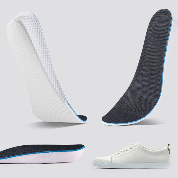 3 Pairs Increased Insole Full Mat EVA Sports Breathable Comfort Increased Pads for Men and Women, Size: 39
