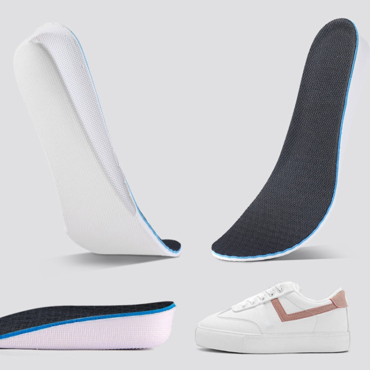 3 Pairs Increased Insole Full Mat EVA Sports Breathable Comfort Increased Pads for Men and Women, Size: 39