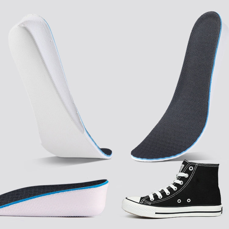 3 Pairs Increased Insole Full Mat EVA Sports Breathable Comfort Increased Pads for Men and Women, Size: 39