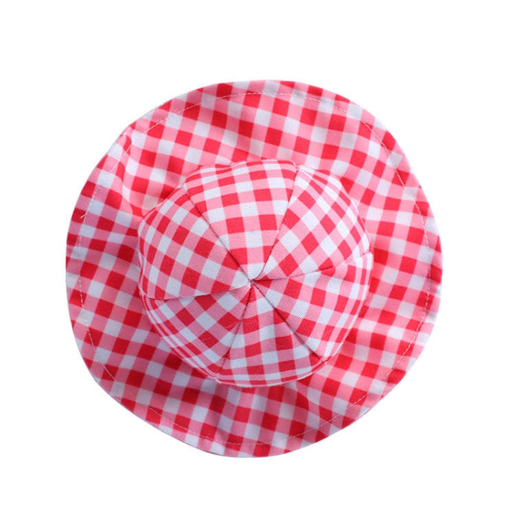 2 PCS Dog Hat Summer Cool Photo Decoration Pet Cat Sun Hat, Size: M