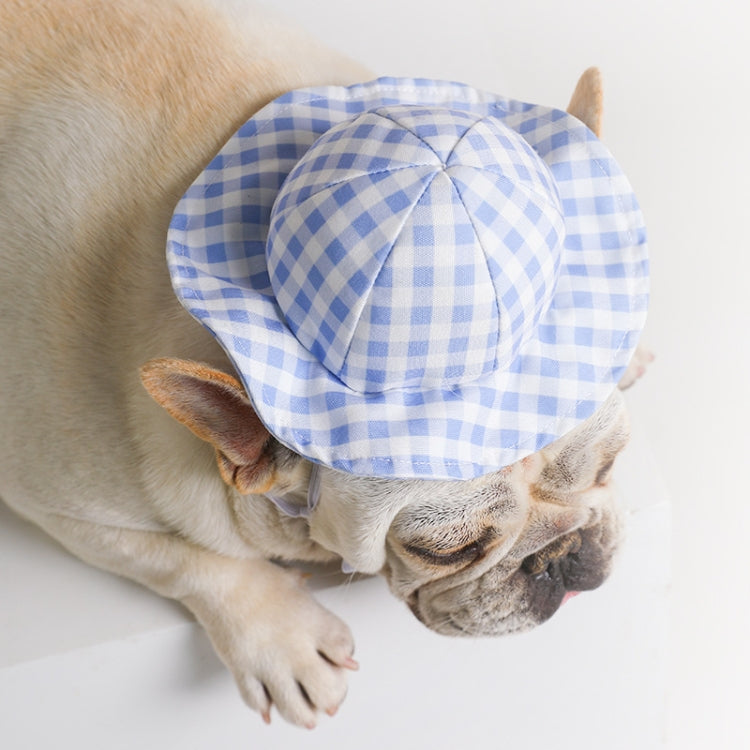 2 PCS Dog Hat Summer Cool Photo Decoration Pet Cat Sun Hat, Size: M