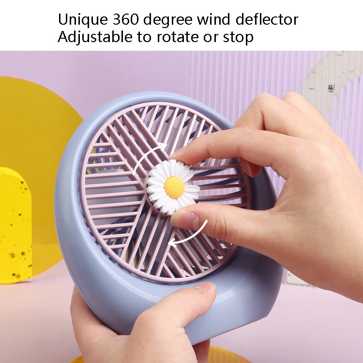 USB Fan Mini Silent Student Dormitory Bed Fan Office Desktop Fan