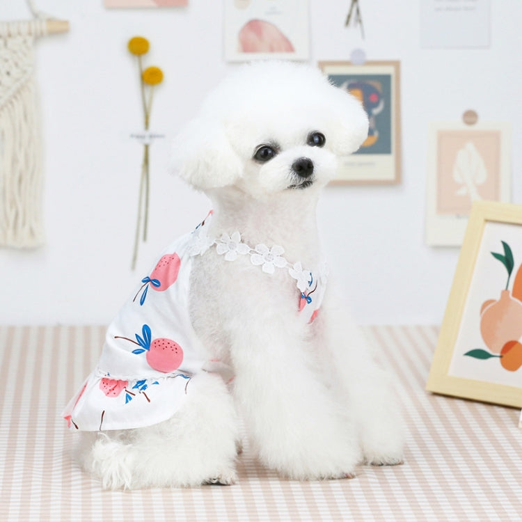 Pet Clothing Dog Cat Dress Bayberry Skirt, Size: M