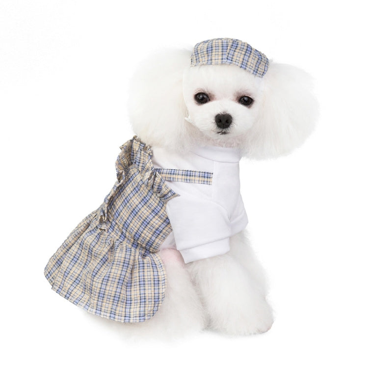 Pet Clothes Dog Dress Summer Thin Uniform Skirt, Size: M