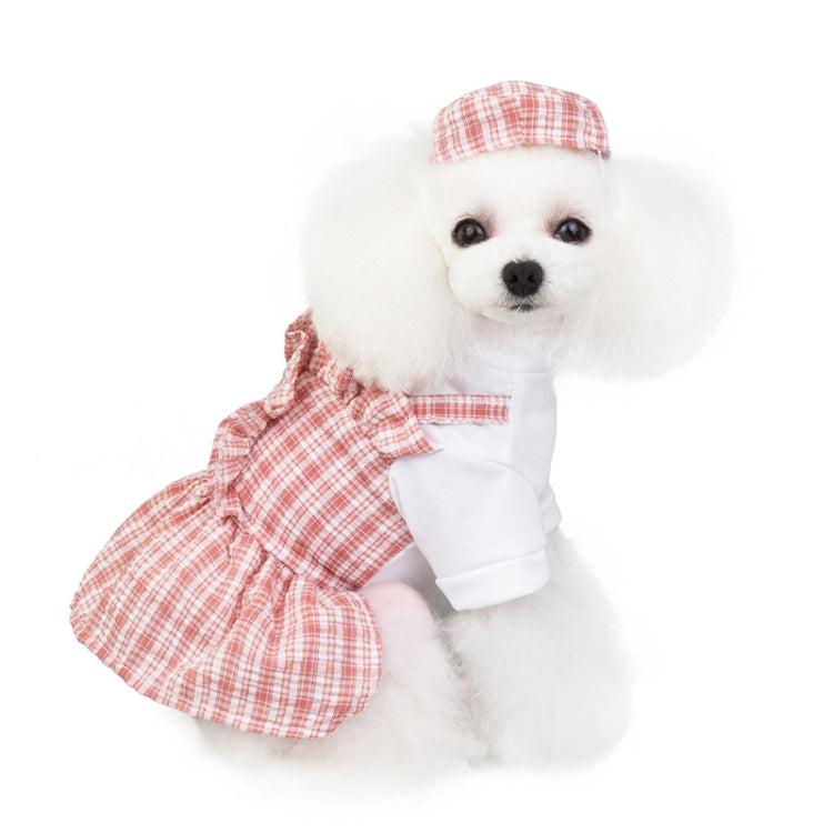 Pet Clothes Dog Dress Summer Thin Uniform Skirt, Size: M
