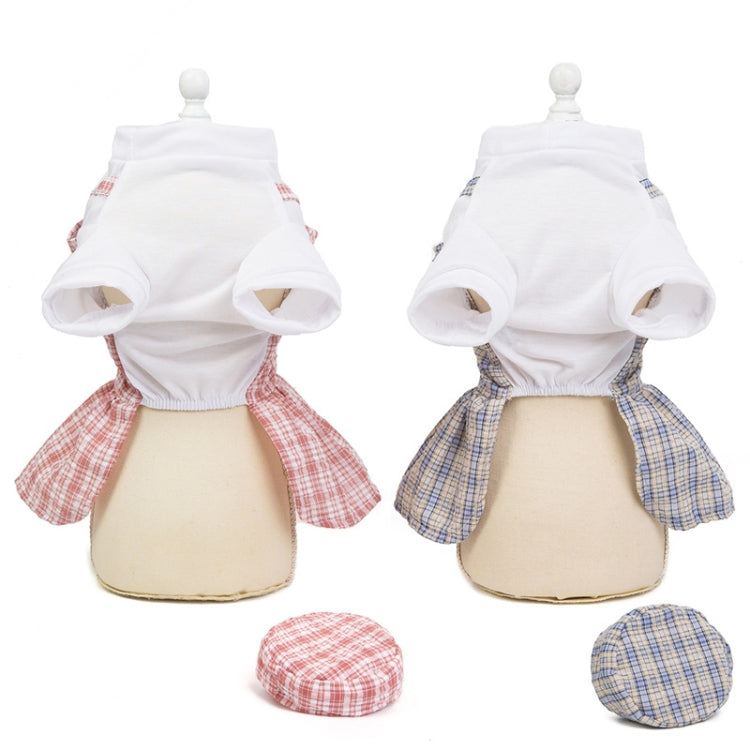 Pet Clothes Dog Dress Summer Thin Uniform Skirt, Size: L