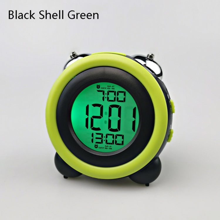 0705 Big Volume Simple Three-Dimensional LED Alarm Clock Mute Luminous Electronic Clock