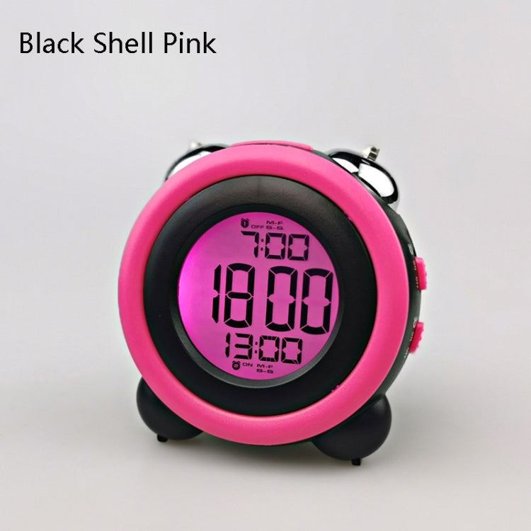 0705 Big Volume Simple Three-Dimensional LED Alarm Clock Mute Luminous Electronic Clock