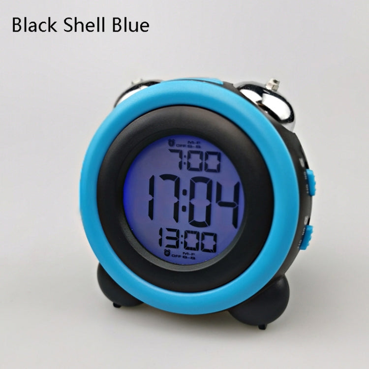 0705 Big Volume Simple Three-Dimensional LED Alarm Clock Mute Luminous Electronic Clock