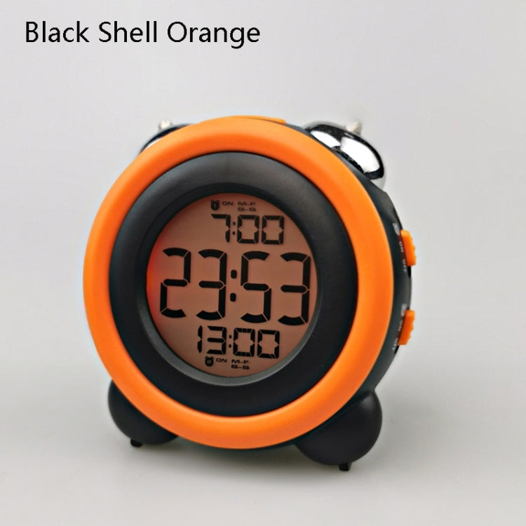 0705 Big Volume Simple Three-Dimensional LED Alarm Clock Mute Luminous Electronic Clock
