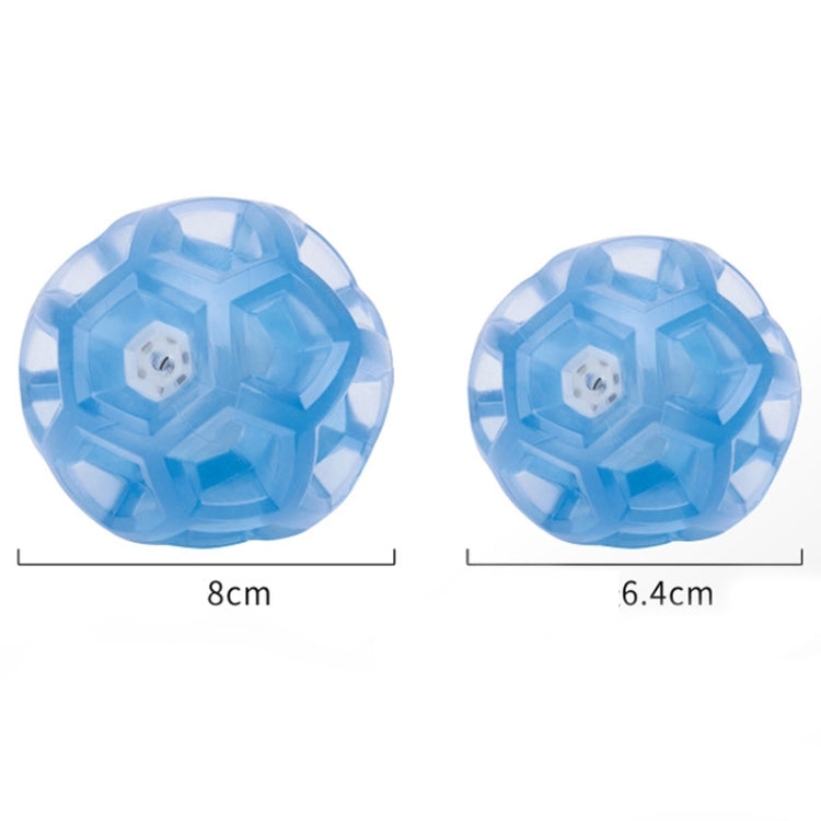 Dog Bite Toy Ball Dog ??Sound Toys Multi-Faced Shrieking Ball Interactive Stretch Toy, Specification: Small