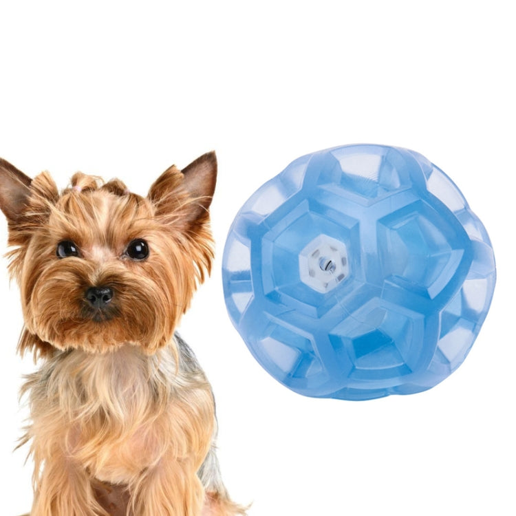 Dog Bite Toy Ball Dog ??Sound Toys Multi-Faced Shrieking Ball Interactive Stretch Toy, Specification: Large