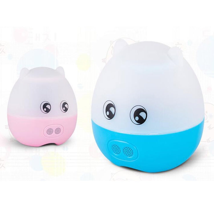 WE2121 Music Starry Pig Projection Night Light With Sleeping Light, Light color: Bluetooth Pink