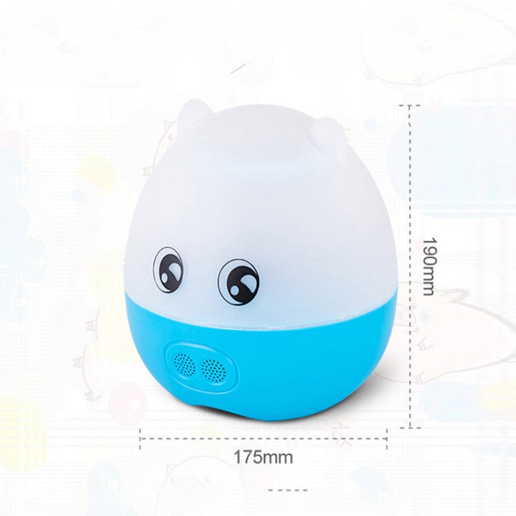 WE2121 Music Starry Pig Projection Night Light With Sleeping Light, Light color: Bluetooth Pink