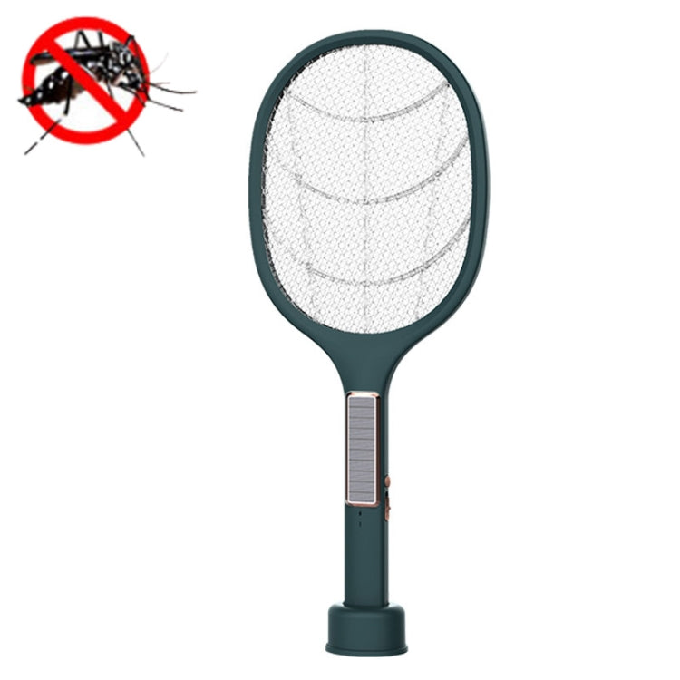 XH-11A Solar Electric Mosquito Swatter Smart Light Sensor Photocatalyst Mosquito Killer Lamp Household Fly Swatter