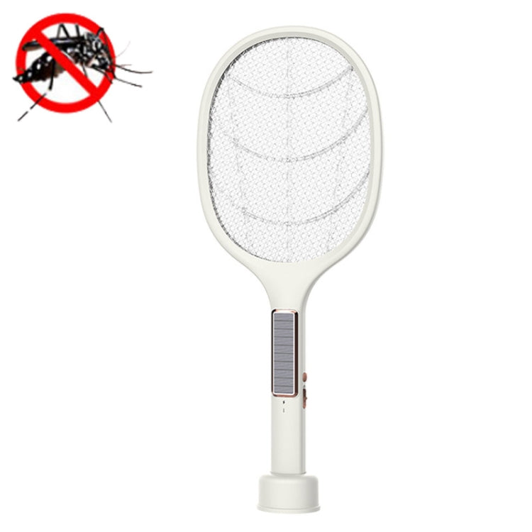 XH-11A Solar Electric Mosquito Swatter Smart Light Sensor Photocatalyst Mosquito Killer Lamp Household Fly Swatter