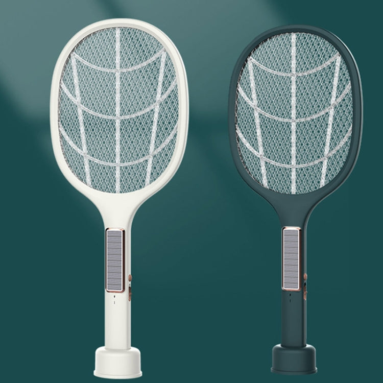 XH-11A Solar Electric Mosquito Swatter Smart Light Sensor Photocatalyst Mosquito Killer Lamp Household Fly Swatter