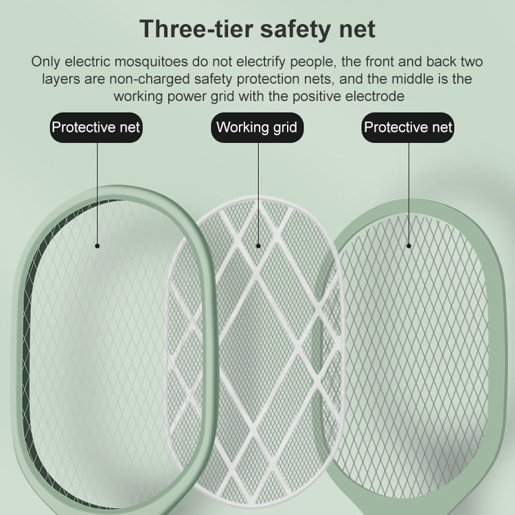 DWP-001 Powerful Mosquito Killer Lamp USB Mosquito Killer Multifunctional Fly Swatter