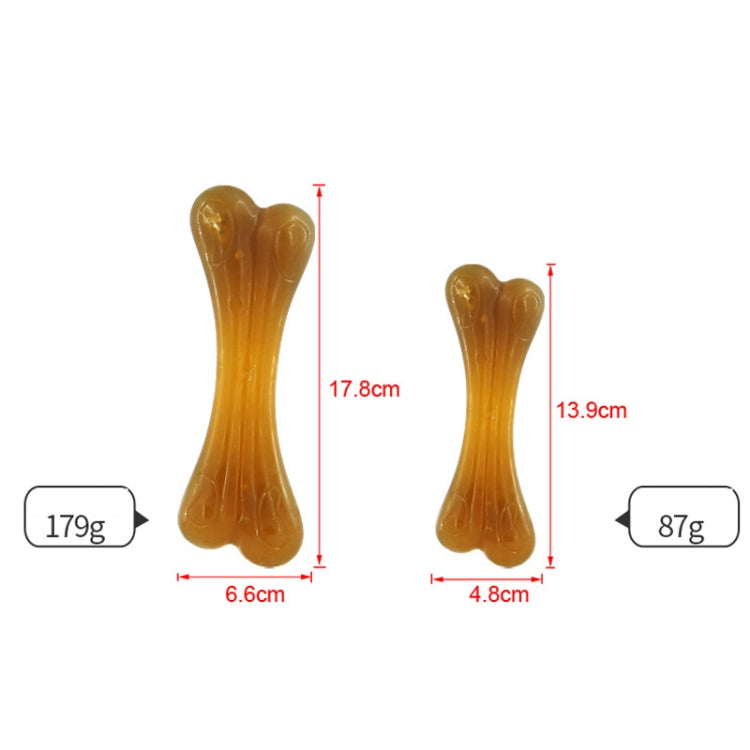 Nylon PU Dog Molar Stick Cleaning Dog Bite Toy, Specification: Large Arched Bone