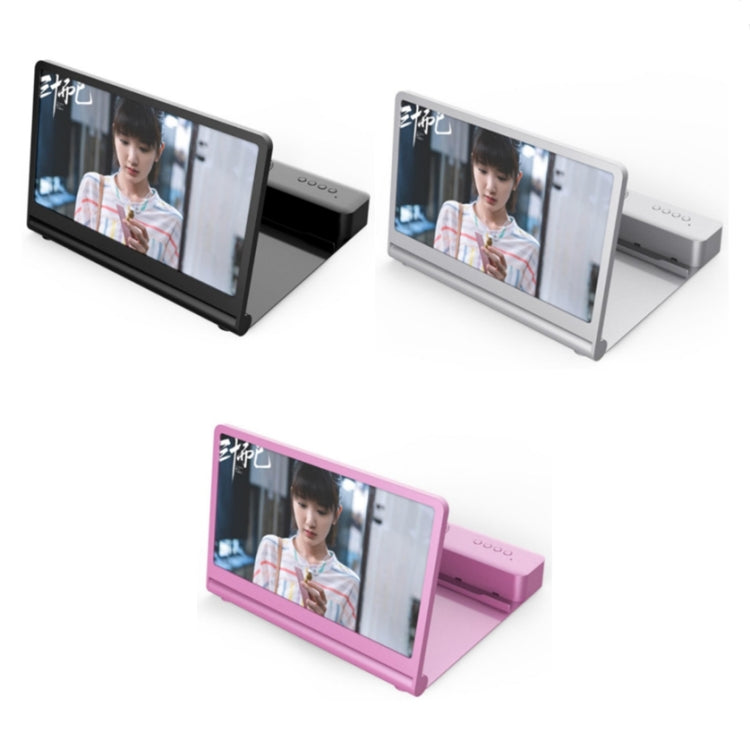 3D High-Definition Mobile Phone Screen Amplifier With Bluetooth Speaker Desktop Stand
