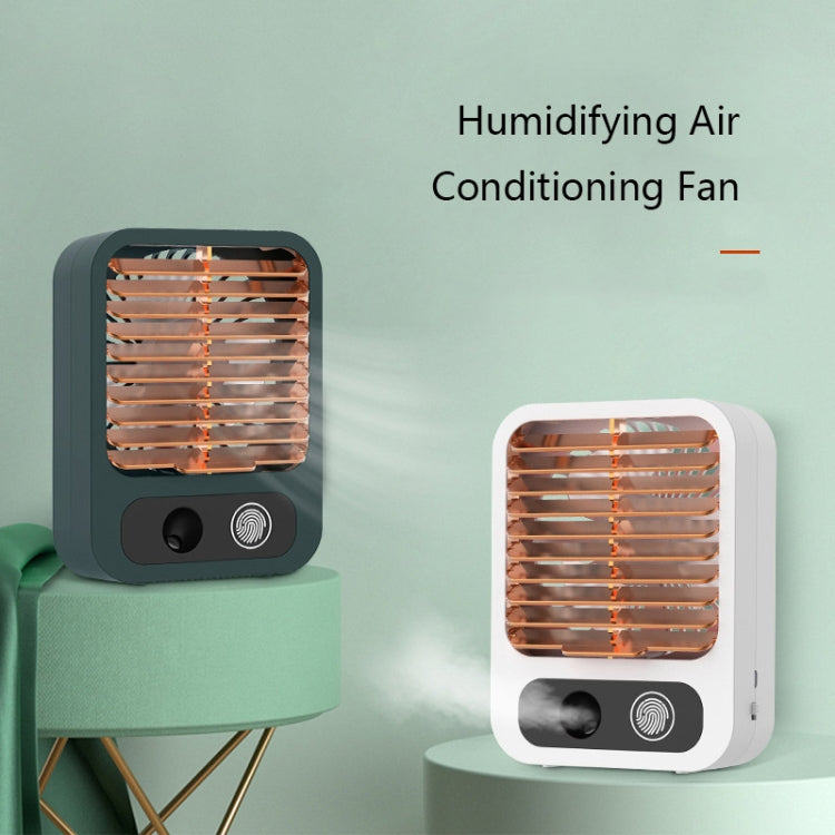 Home Student Dormitory Office Mini Desktop Air Cooler USB Convenient Humidifying Air Conditioning Fan