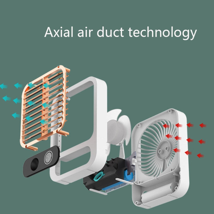 Home Student Dormitory Office Mini Desktop Air Cooler USB Convenient Humidifying Air Conditioning Fan